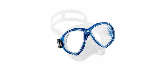 occhiali per la subacquea